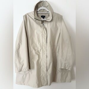 Lands’ End Tan Lightweight‎ Coat